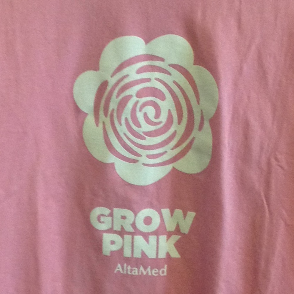 M203 Breast Cancer  T-shirt New! Grow Alta Med Sz. M or S